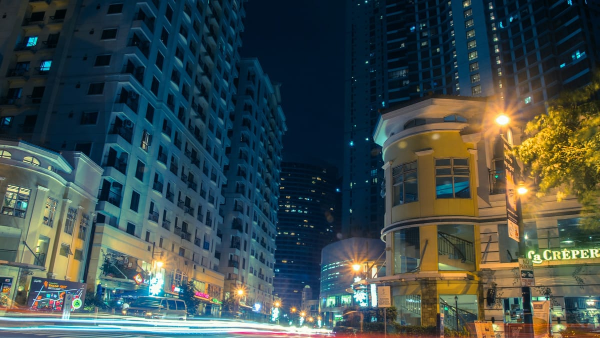 BGC night street — earn field