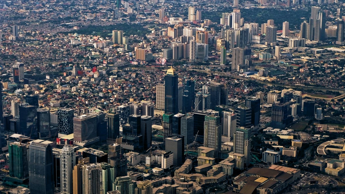 Bangkok aerial CBD — earn and work permit